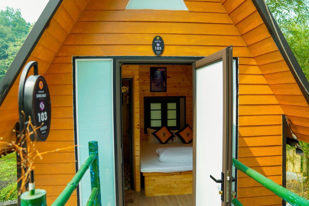 Hotel Meddom Park à Cao Phong Extérieur photo